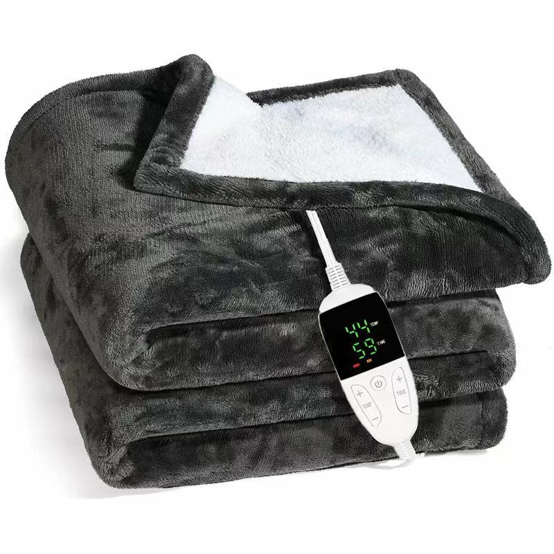 Warmer Electric Heated Throw Blanket - Extra Large 130150cm Digital  Controller - Timer, Heat Settings, Auto Shutoff-150180 220V