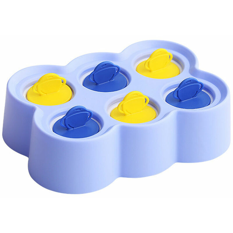 Moldes para paletas de silicona sin BPA, 12 bandejas de paletas para  congelador, moldes para paletas de helado caseros, juego grande para hacer