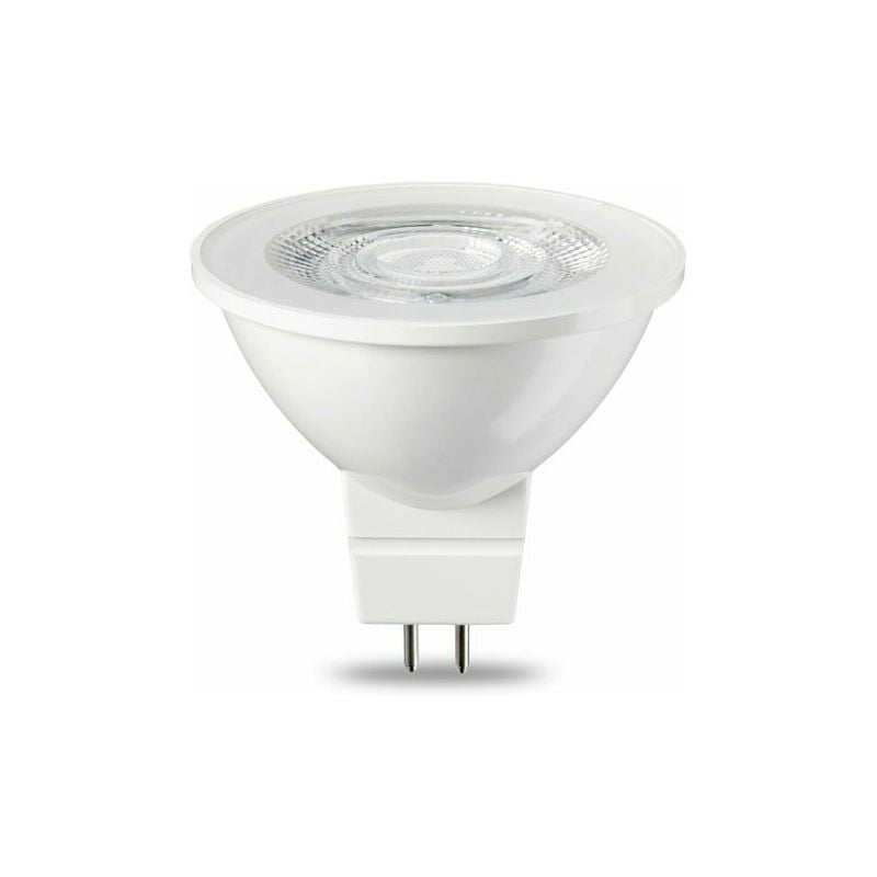6er-Pack GU5.3 MR16 LED-Leuchtmittel, 5 W, warmweiß, nicht dimmbar, 220 V  [Energieklasse G]