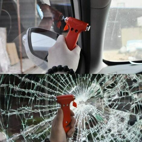 2-in-1-Autofensterhammer, Auto-Sicherheitshammer