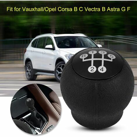 Schaltknauf, 5-Gang-Auto-Schalthebel-Schaltknaufkopf-Modell Handball für  Corsa BC Vectra B Astra GF