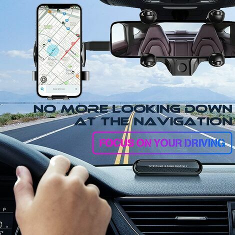 Auto-Rückspiegel-Handyhalterung, Auto-Handyhalterung, 360