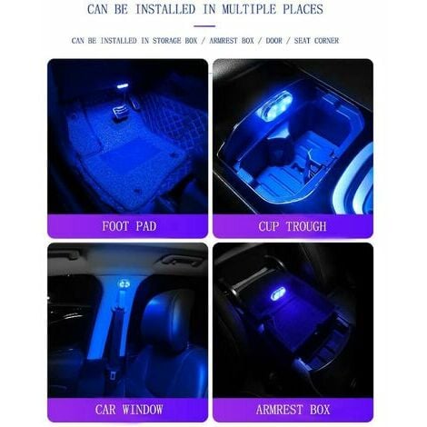 2X LED Hell Auto Türbeleuchtung Honda Projektor
