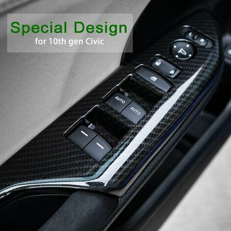 ABS Carbon Faser Auto Innenraum Armaturenbrett Panel Abdeckung