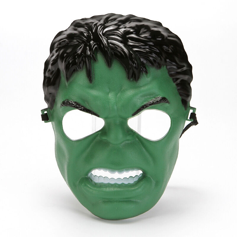 Máscara de Hulk para niños, disfraz de superhéroe, juguete de regalo de cumpleaños para niños, fiesta de disfraces de Halloween