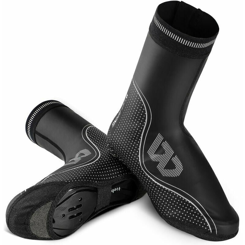 Cubrezapatillas impermeables y cortavientos para bicicleta Cubrezapatillas para bicicleta de carretera - 2XL - 2XL