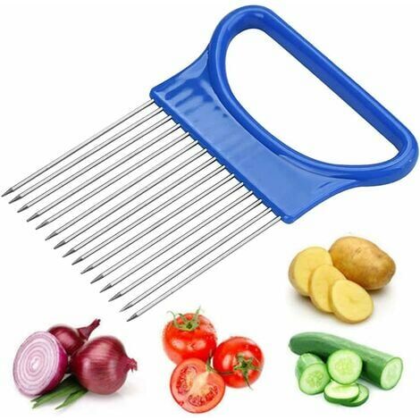 Cortador de verduras 6 en 1, en espiral, cortador, ajustable con 6  cuchillas, rallador, juliana, cepillado, ideal para cortar fichas de gofres  (reutilizable), Silicona Acero inoxidable : : Hogar y cocina