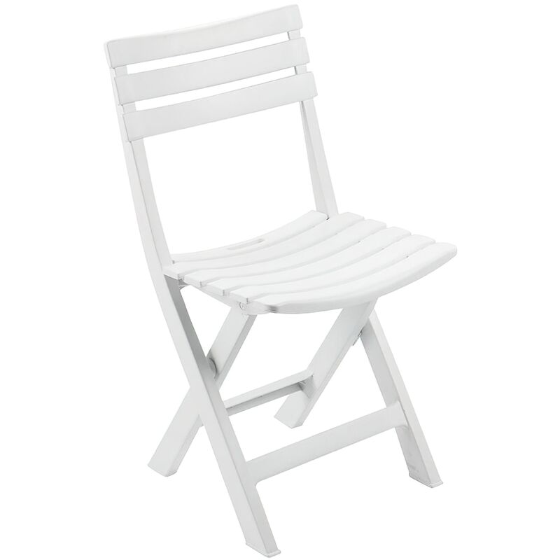 Silla Resina Plegable Blanca Birki