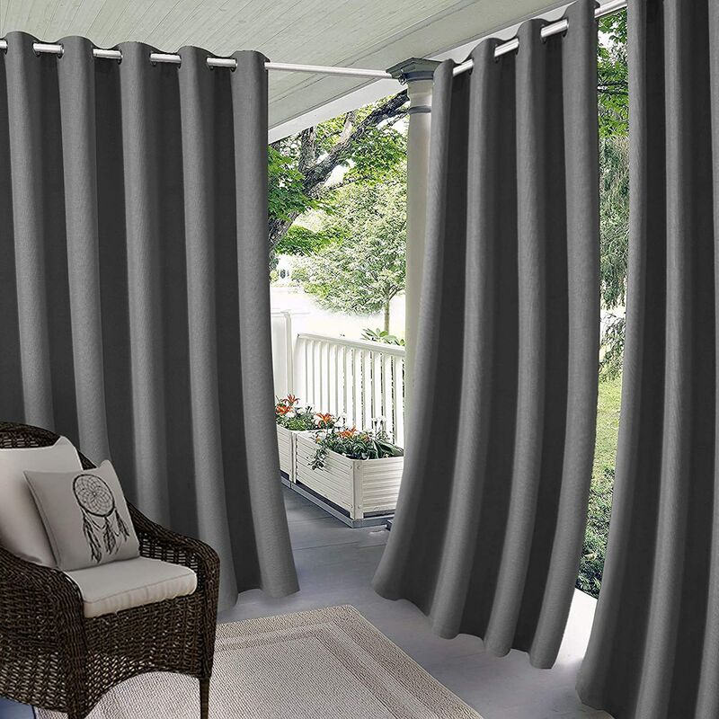 Outdoor Curtain - Blackout Curtains and Drapes Thermal Insulated