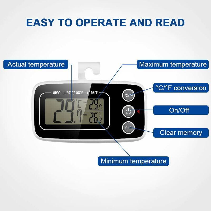 Indoor Analog Hygrometer Thermometer - High Quality Stainless Steel  Humidity Meter and Room Thermometer 