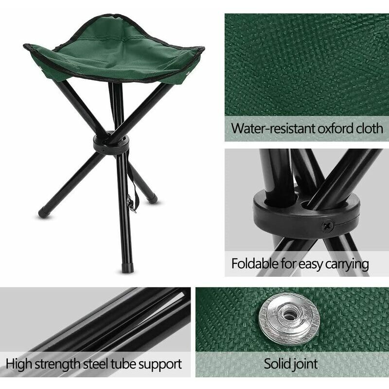 Folding Chair - Outdoor Camping Hiking Fishing Picnic Barbecue