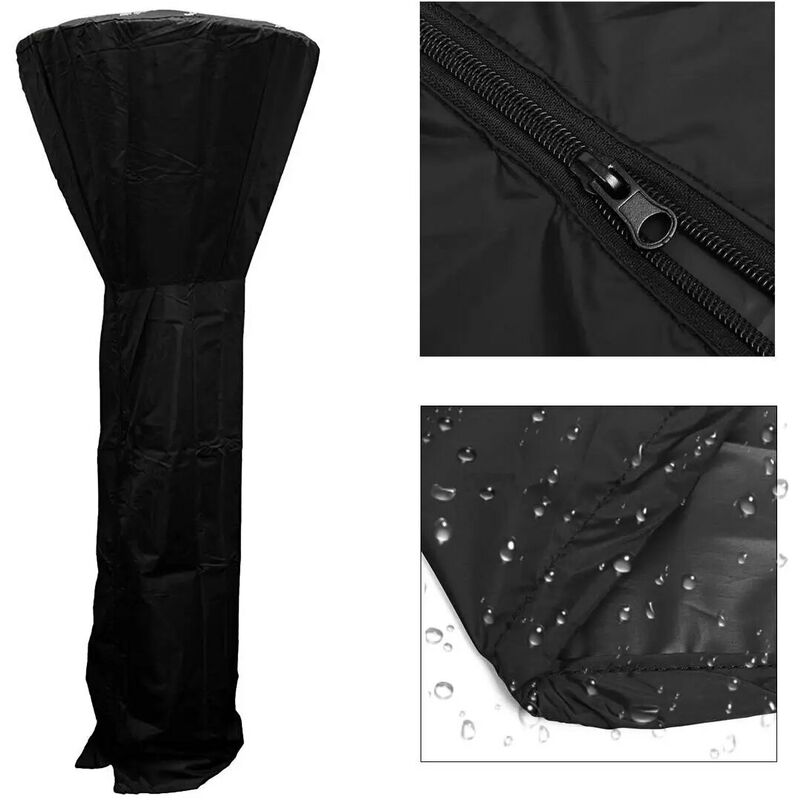 220cm Waterproof Polyester Mushroom Shape Heater Cover Durable UV  Protection for Outdoor Home Garden-DENUOTOP