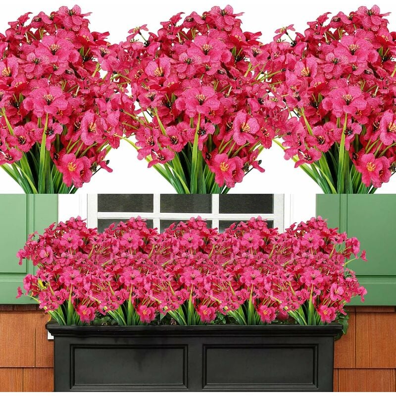 Artificial Flowers Fake Flowers Artificial Flowers Winter Orchid Simulation  Fake Flowers Living Room Porch Decoration Dining Table Balcony Silk Dry