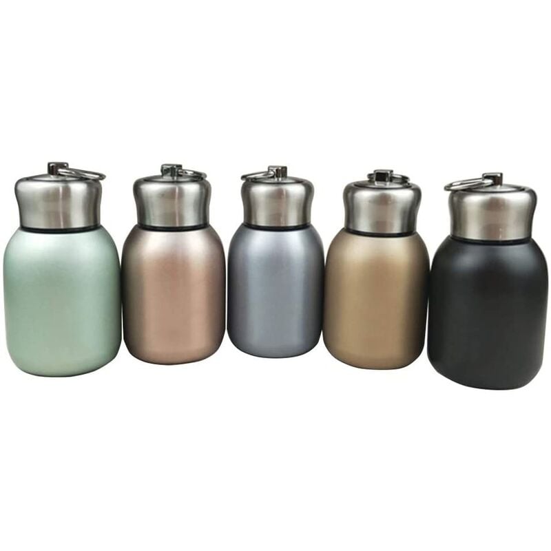 10.15oz/300ML Mini Thermal Mug Leak Proof Vacuum Flasks Travel Thermos  Stainless Steel Drink Water Bottle Small Thermos Cups for Indoor and  Outdoor by