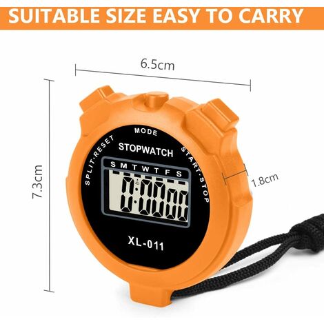 Stopwatch waterproof hot sale