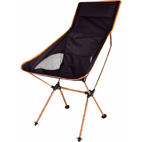 Folding Camping Chair Foldable Beach Seat Portable Fishing Chair