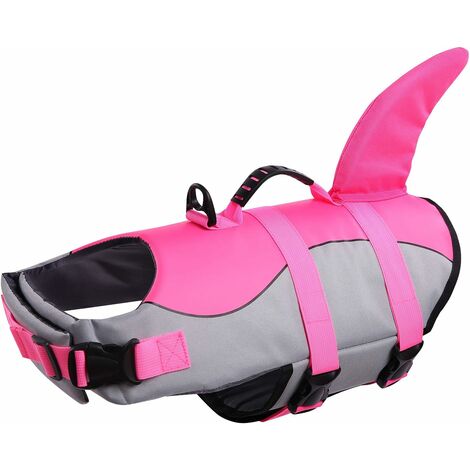 Adjustable Dog Life Vest with Soft Handle Flotation Life Vest for Pet ...