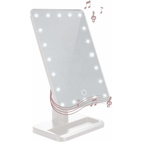 Makeup Mirror with Lights and Bluetooth Speaker U Reflect Beauty