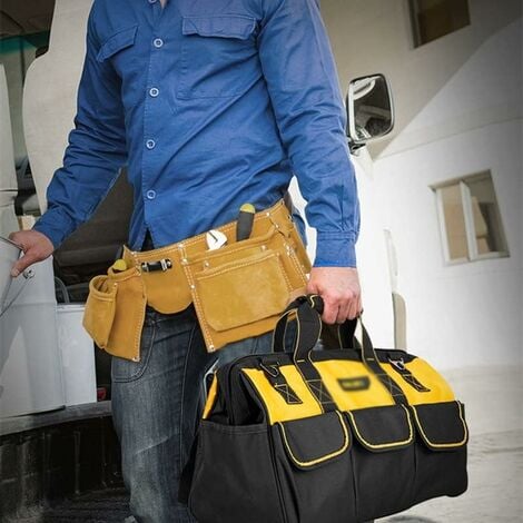 Tool storage box and locker Oxford cloth multi-function tool bag,  electrical bag, multi-pocket, waterproof