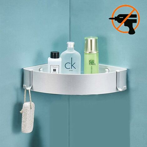 Shower Rack Corner Shelves Suction Cup Sticker Storage Cosmetic