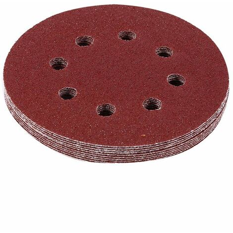 Detail Sander Sandpaper 30Pcs 5-Hole 40 Grit Aluminum Oxide Mouse