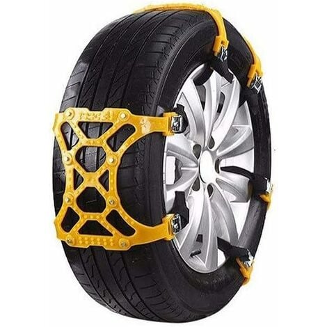 Snow Chains for Car, Universal Snow Chains Adjustable Tyre
