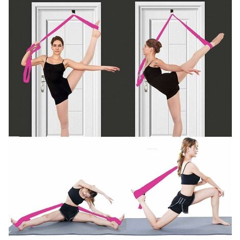 Yoga Pilates Stretch Resistance Band Stretching Belt Yoga Stretch