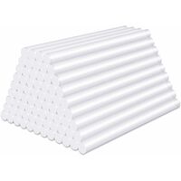  White Hot Glue Sticks Mini, ENPOINT 72 pcs 3.93 x 0.27 in Hot  Melt Glue Adhesive EVA Sticks, White Mini Glue Sticks for Arts Crafts, DIY,  Home General Repair, Holiday