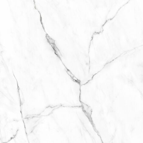 ECHANTILLON - Panneau mural Marbre de carrare blanc, revêtement pour douche et salle de bain, DécoDesign SOFTTOUCH, Schulte