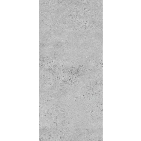[ JAMAIS UTILISÉ ] - Panneau mural Pierre gris clair, revêtement pour douche et salle de bain, DécoDesign DÉCOR, Schulte, Lot de 2 panneaux muraux : 100 x 210 cm + 120 x 210 cm