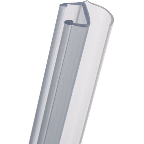 Schulte – Joint d'étanchéité vertical translucide 2010 mm – Pour porte de douche en verre 8 mm – Résistant à l'humidité – Universel entre porte et paroi fixe (1/5)