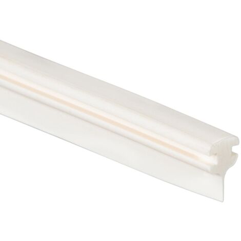 Schulte joint d'étanchéité blanc, pour pare-baignoire avec encadrement Dusar, universel, 1200 mm recoupable