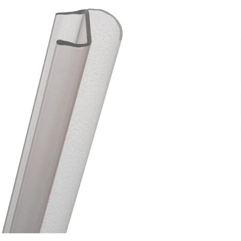 Schulte – Joint d'étanchéité vertical translucide 2010 mm – Résistant à l'humidité – Pour verre de 6 mm – Compatible parois douche universelles (1/5)