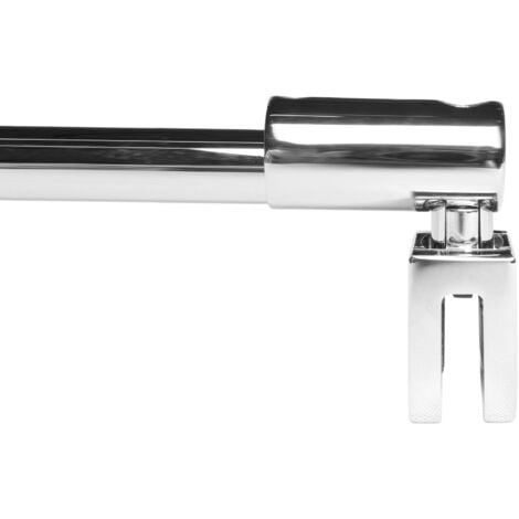 Barre de stabilisation murale pour paroi de douche 5-8 mm, barre de renfort, universelle à raccourir Schulte, aspect chromé