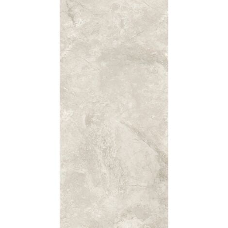 Panneau mural Marbre greige, revêtement pour douche et salle de bain, DécoDesign SOFTTOUCH, Schulte, Lot de 2 panneaux muraux 100 x 210 cm