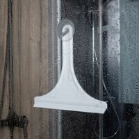 Raclette de douche en plastique, 27 cm, blanc, Schulte