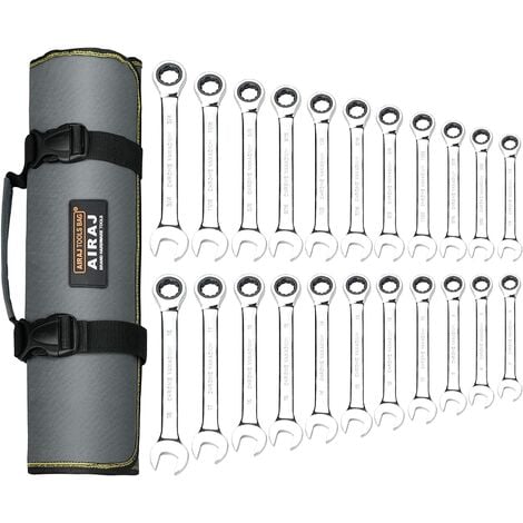 FISHTEC Cle a Cliquet avec Adaptateur Reducteur Convertisseur - Remplace  vos Douilles et Embouts de 10 a 19 mm - Douille Universelle - Acier