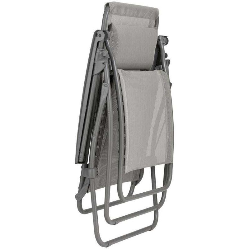 Transat Zéro Gravité Lafuma LAFUMA Fauteuil Relax Zéro Gravité RSXA - Transat Pliant Toile Batyline®, Fabriqué En France Toile Batyline Résistante