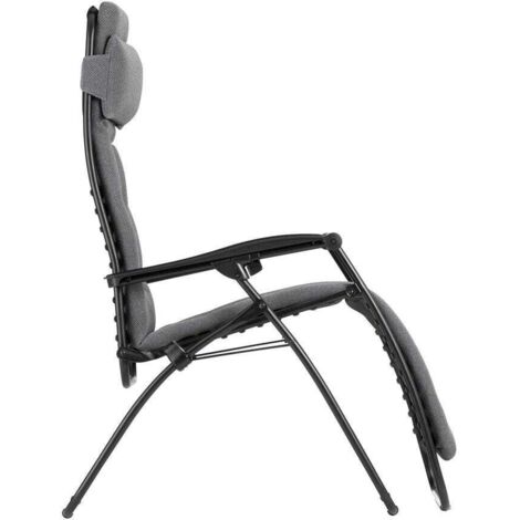 Transat Relax Lafuma Zéro Gravité XL - Toile AirComfort, Pliable, Label Longtime - Jardin, Terrasse, Salon - 8