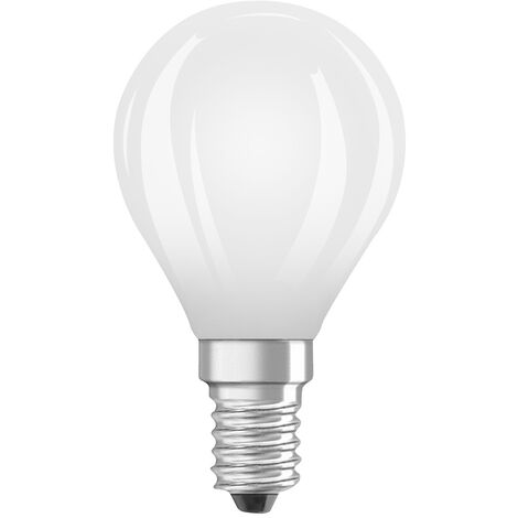 Ledvance Classic LED E14 Birne Fadenlampe Matt 5.5W 806lm - 827 Extra  Warmweiß Ersatz für 60W
