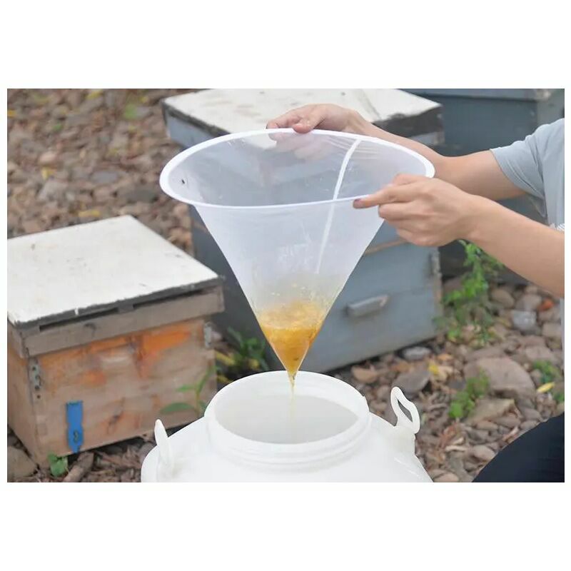 Filtre à miel en forme d'entonnoir Ultra-fin, filet filtrant pour  Apiculture, outils spéciaux, fournitures de jardin pour Apiculture -  AliExpress