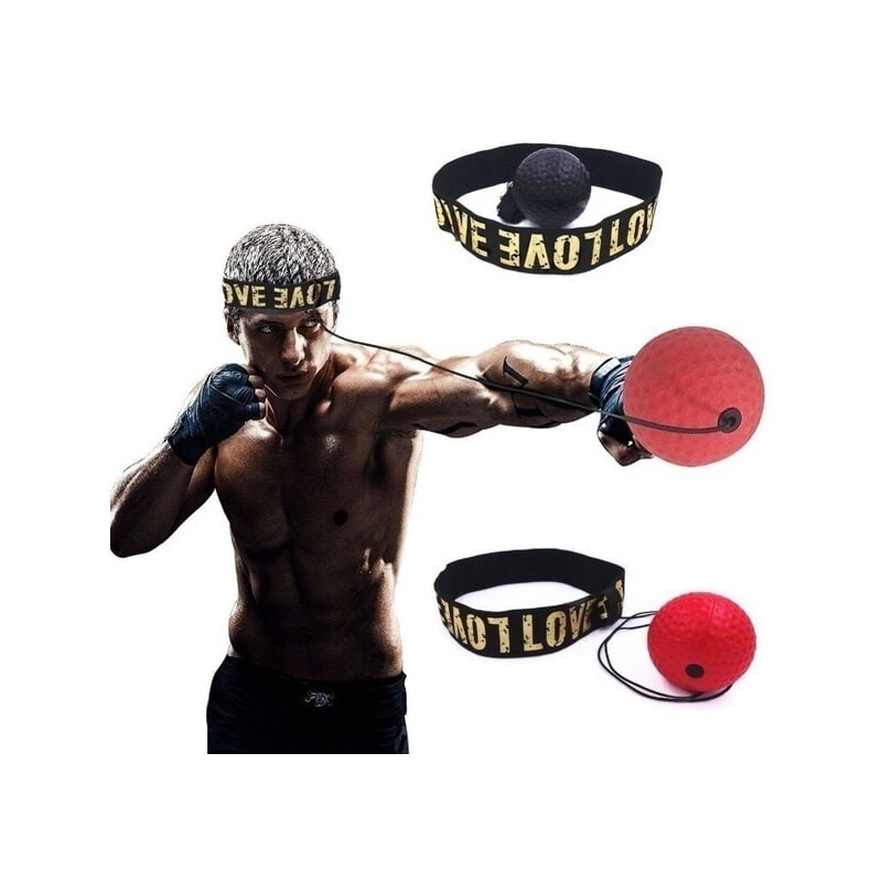Boxing ReflexBall- Nouveau Bandeau Souple et adhésif, kit