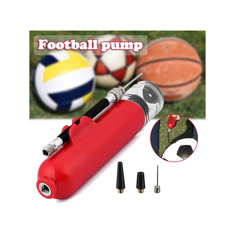Pompe à air manuelle portable pour ballon de basket-ball, football