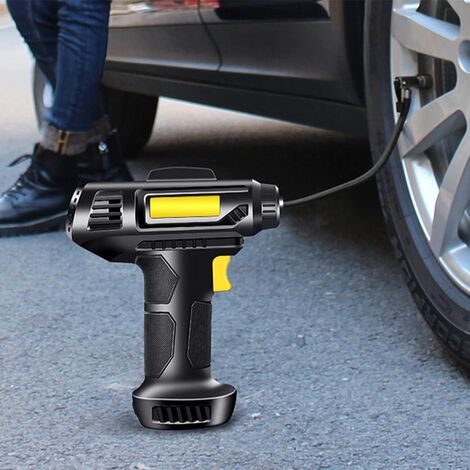 CREA Pompe à Air électrique pour pneus de voiture, 120w, Portable