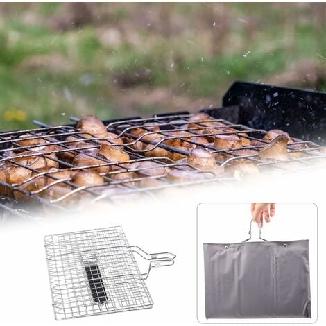 Plaque / Planche grill pour barbecue Inox 30x30