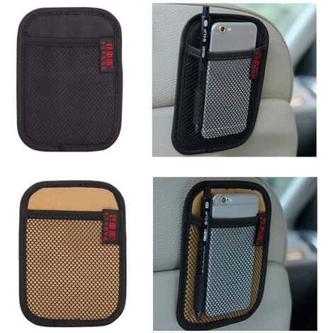 Car Seat Organizer Auto Seat Side Storage Hanging Bag Multi-Pocket Drink  Holder Mesh Pocket Car
