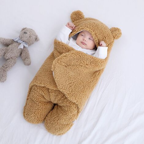 Gigoteuse pour nouveau-né doux et respirant avec chapeau pour bébé 0-6 mois  : : Bébé et Puériculture