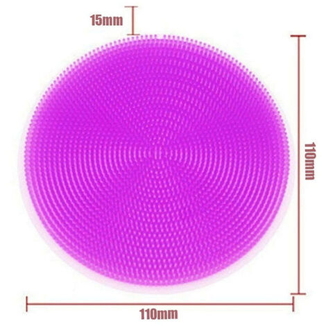 Acheter Bol de nettoyage multifonctionnel, brosse à récurer, tampon isolant  en Silicone pour chiffon à vaisselle