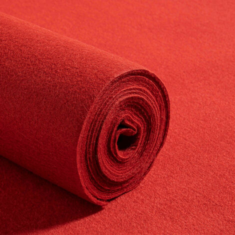 Roter Teppich - rote Teppichrolle von 2 x 5 m Rot