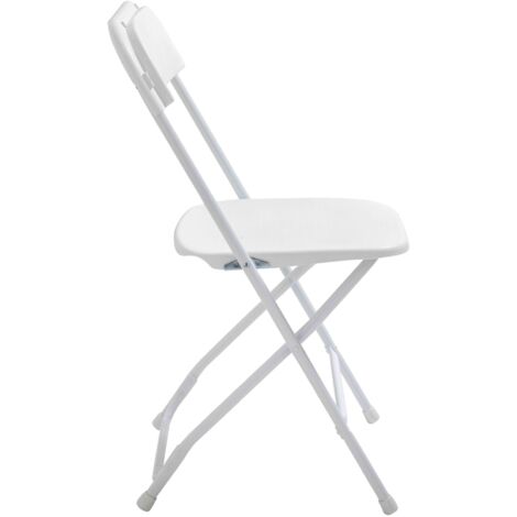 6erSet Klappstühle Weiß